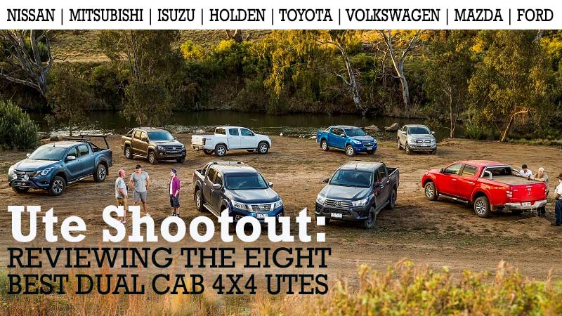 Ute Comp Ute Shootout: The eight best dual cab 4x4 utes | Review