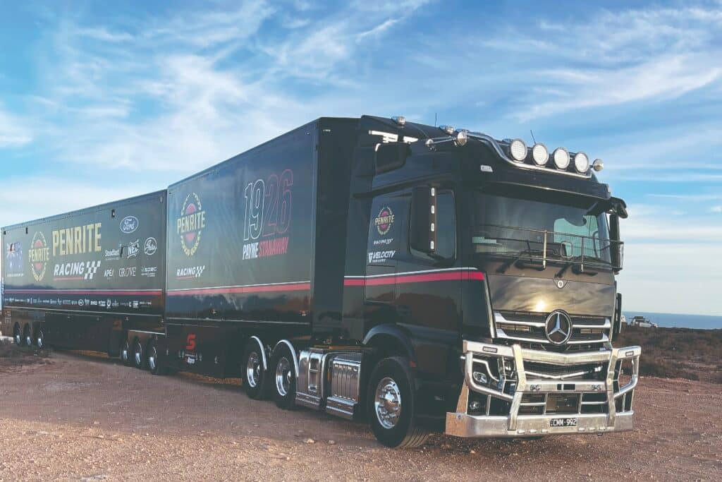 Penrite Racing Penrite race cars rally their way around Australia