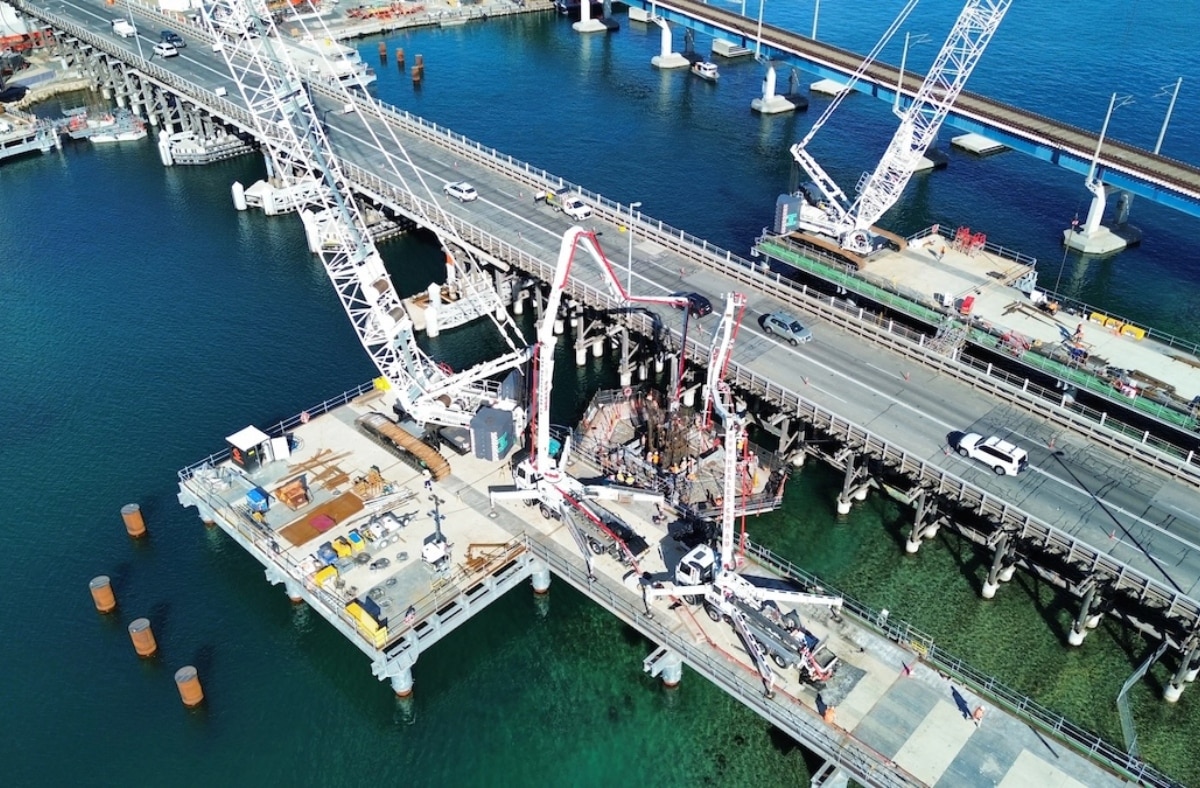 Historic Fremantle Bridge opens ahead of schedule